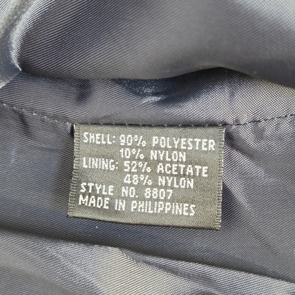 TravelSmith Mens 48R Travel Blazer Jacket Navy Safari Style 4 Pocket Lightweight - Picture 5 of 11